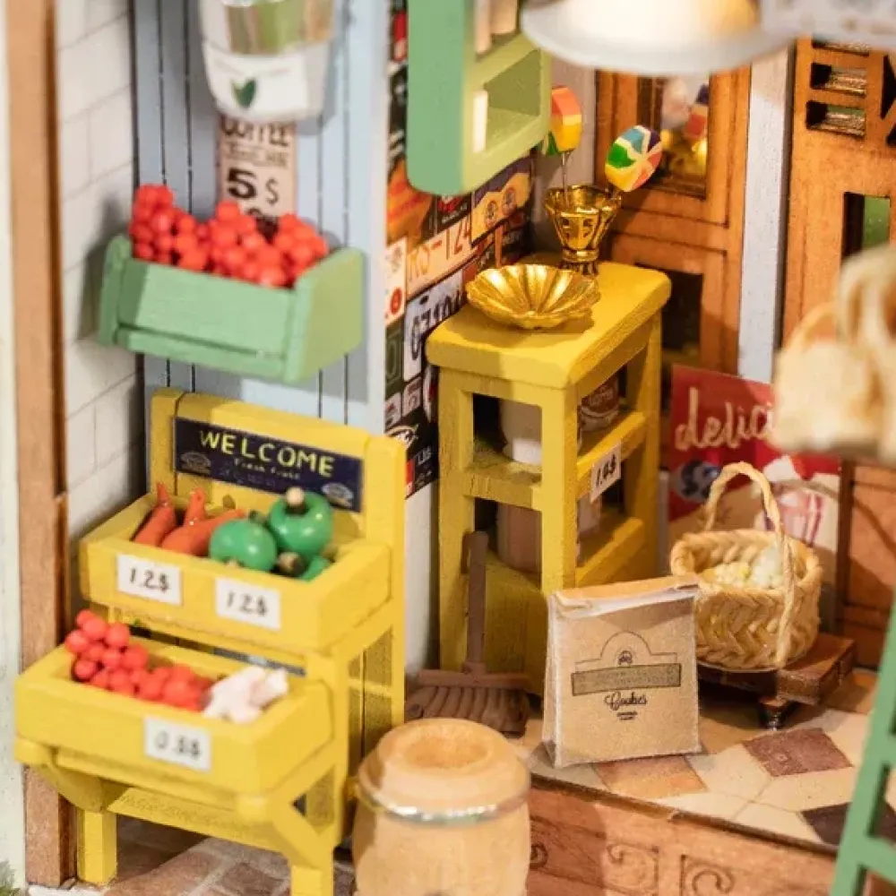 Hot Maqueta Morning Fruit Store Maquetas Y Modelismo
