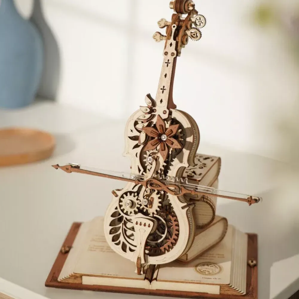 Online Maqueta musical magic cello de madera Classical 3D Maquetas Y Modelismo