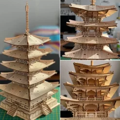 Online Maqueta Pagoda Cinco Pisos Maquetas Y Modelismo