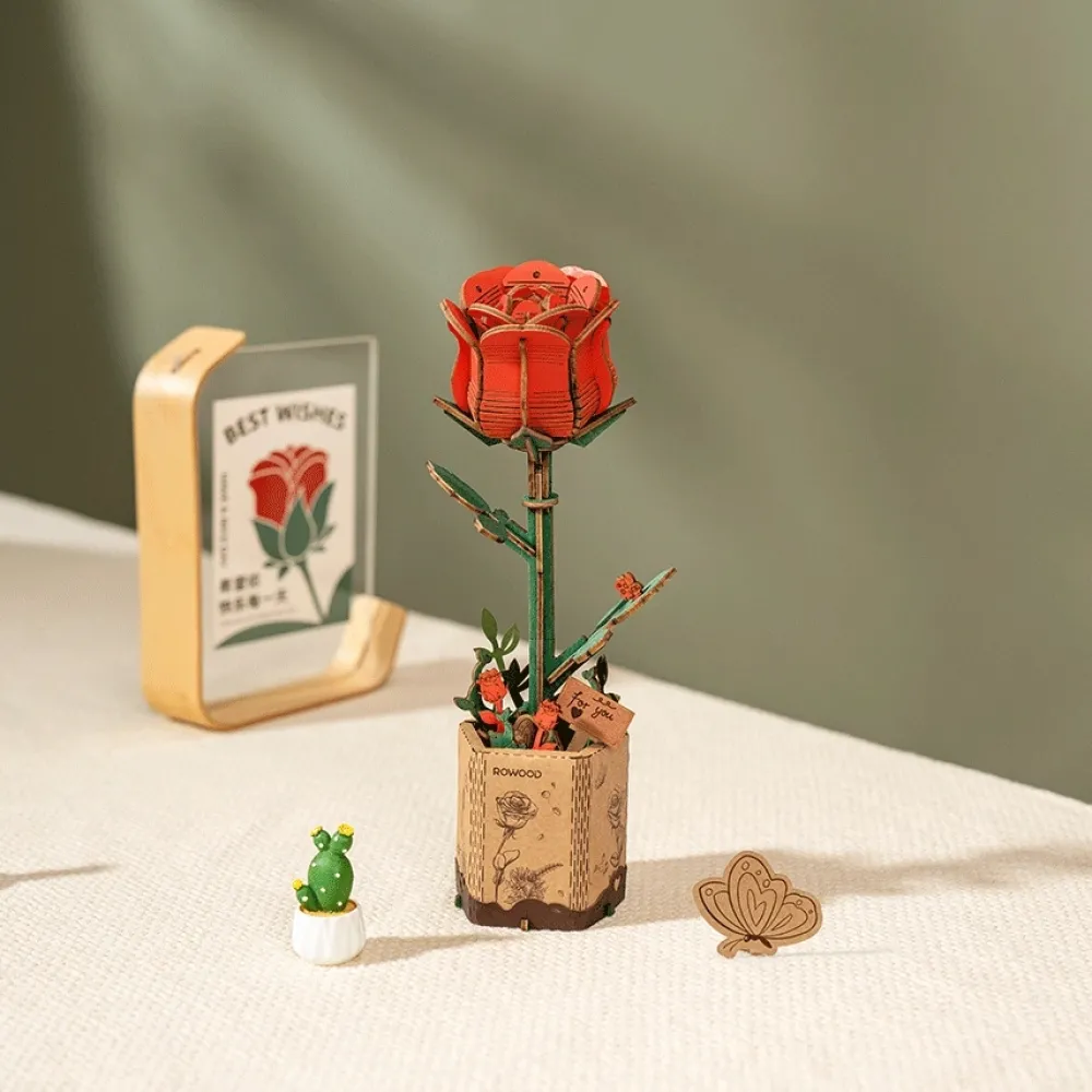 Maqueta Rosa roja Maquetas Y Modelismo