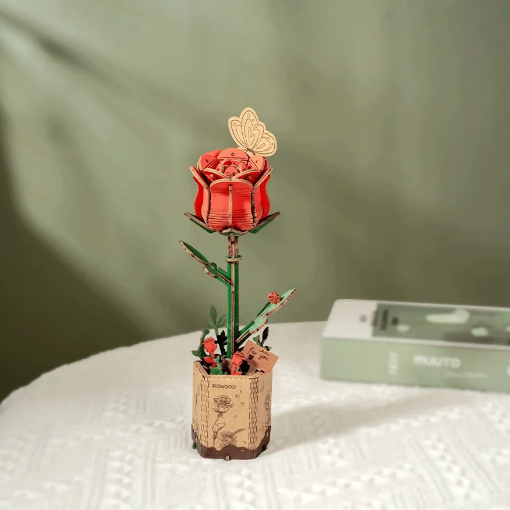 Maqueta Rosa roja Maquetas Y Modelismo