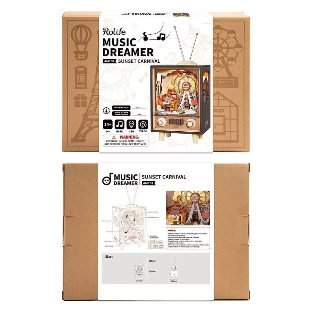 Hot Maqueta Sunset Carnival Music Dreamer Maquetas Y Modelismo