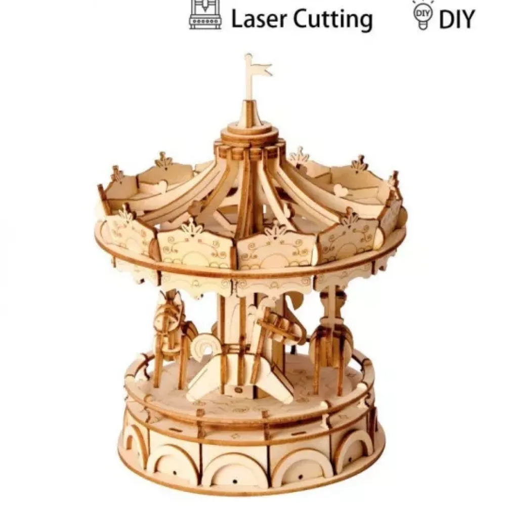 Online Maqueta tiovivo de madera Classical 3D Maquetas Y Modelismo