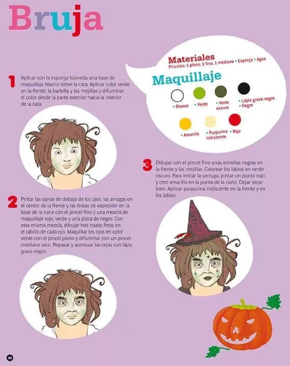 Best Maquillajes infantiles fáciles de hacer Infantil