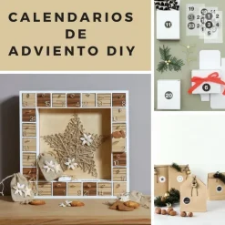 New Marco Calendario de adviento de madera Calendarios De Adviento