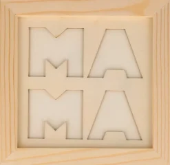 Clearance Marco Cuadrado Mama Maderas