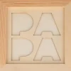 New Marco Cuadrado Papa Maderas