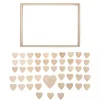 Hot Marco Para Firmas de Madera con Corazones Maderas