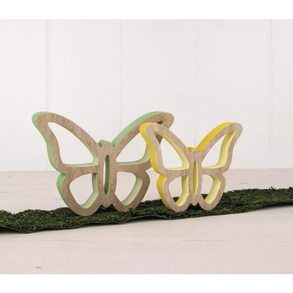 Hot Mariposa de Madera Pequeña Maderas