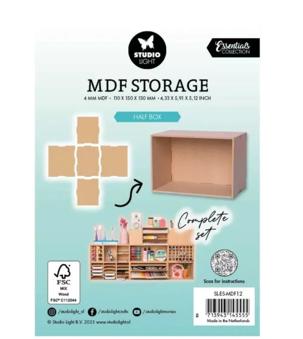 Best Módulo de almacenaje de DM Half Box Essentials Organización