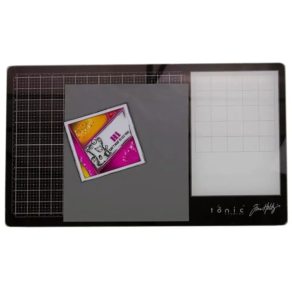 Best Media Grip para Glass Media Mat de Tim Holtz Herramientas De Corte
