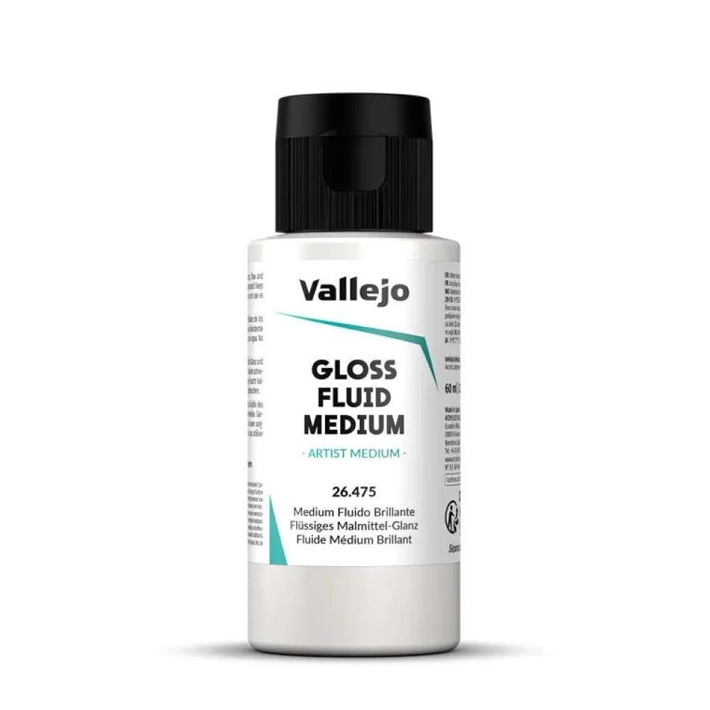 Best Medium 475 fluido brillante Artist 60ml Pinturas Para Maquetas Y Modelismo