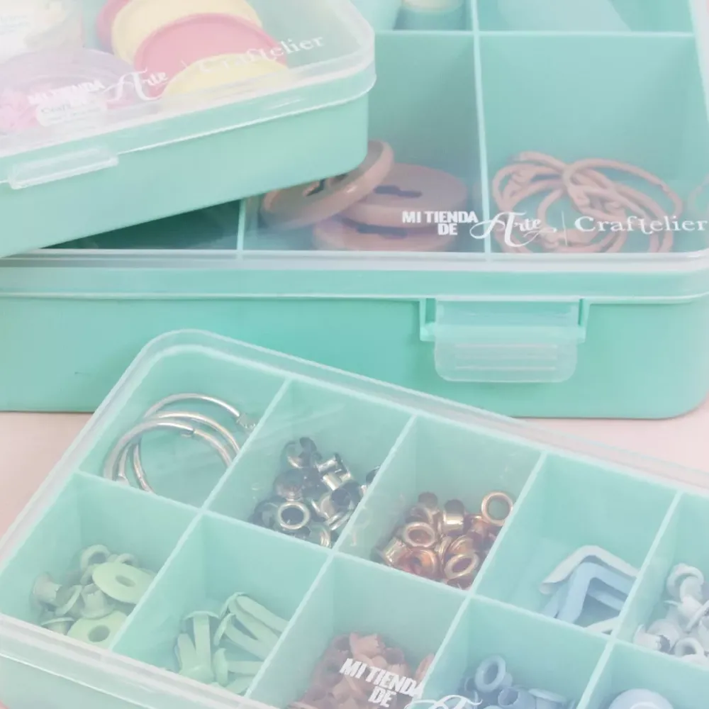 Sale Mini Caja Rosa Organización