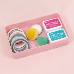 Sale Mini Caja Rosa Organización