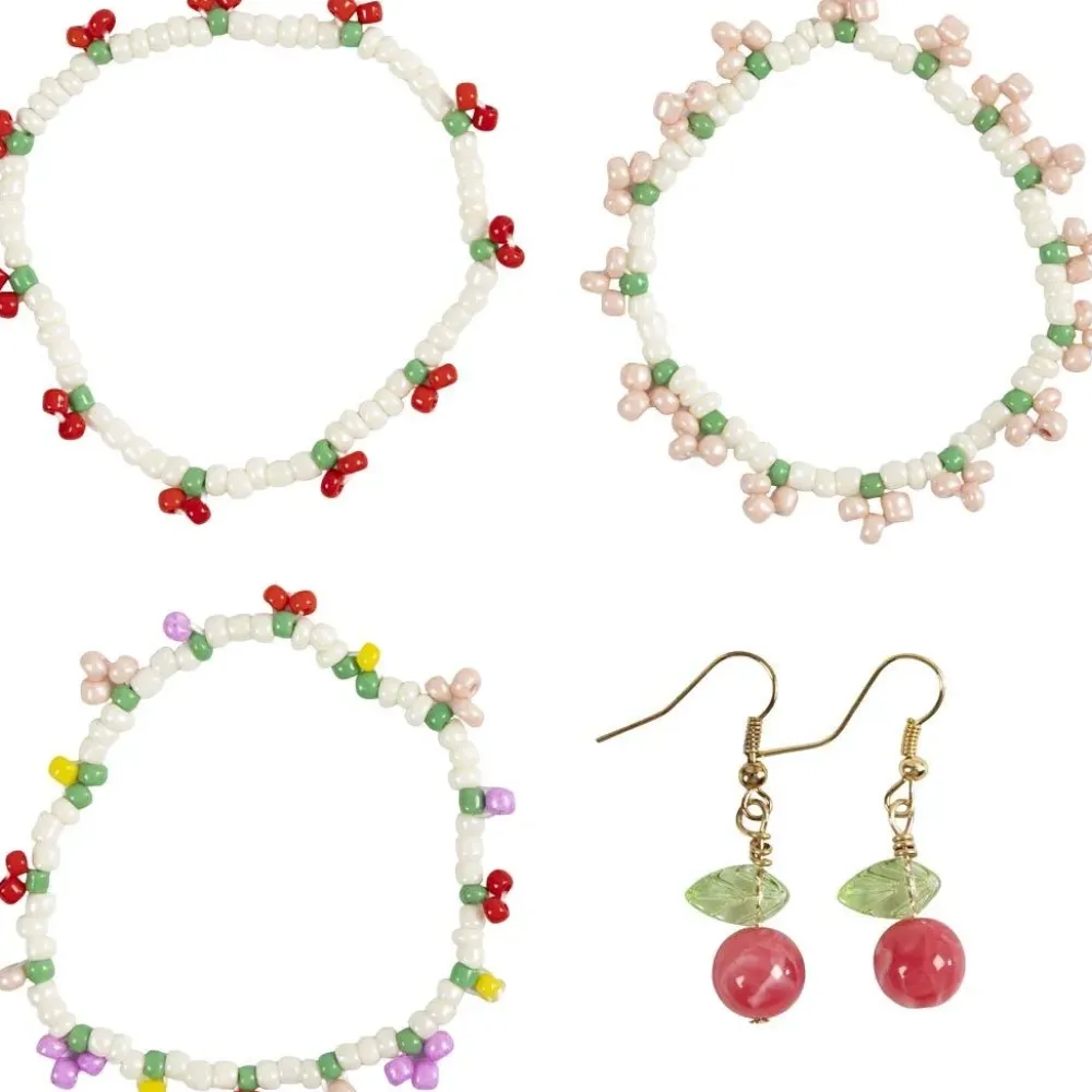 Sale Mini kit de manualidades Joyas Cerezas Bisutería