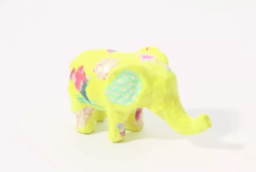 Hot Mini Kit Elefante de Papel Maché Niños Niños Y Regalos|Cartón Y Papel Maché