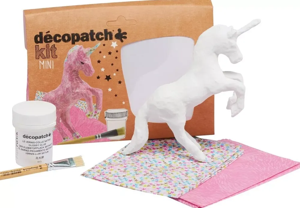 Hot Mini Kit Unicornio de Papel Maché Niños Niños Y Regalos|Cartón Y Papel Maché