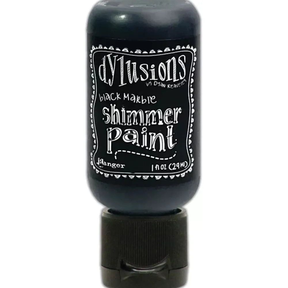 Online Mini Pintura Acrílica Dylusions Shimmer Black Marble 29ml Pinturas Acrílicas