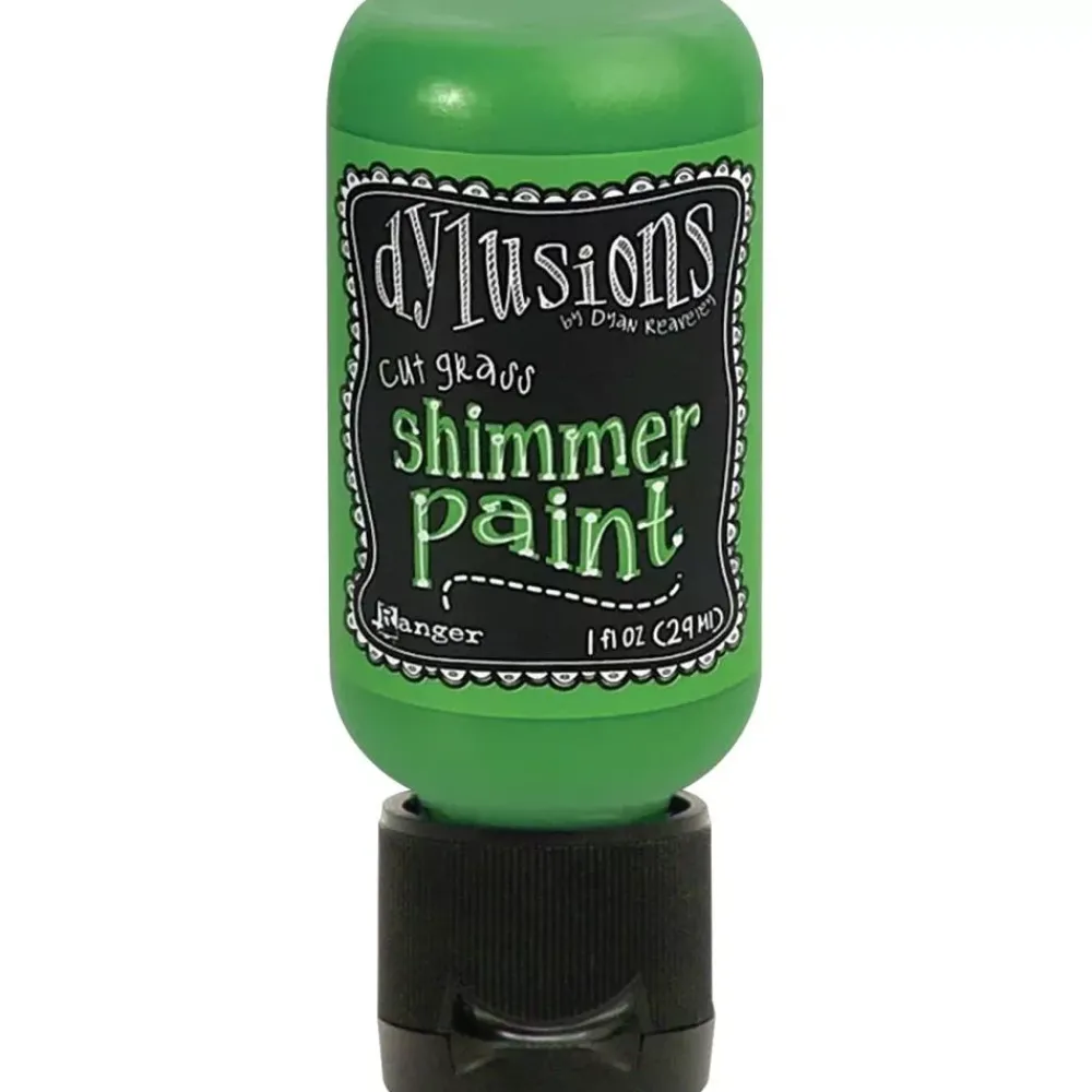 Mini Pintura Acrílica Dylusions Shimmer Cut Grass 29ml Pinturas Acrílicas