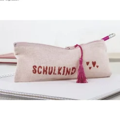 Discount Mochila de cuerdas y estuche Pale Pink Telas, Sedas Y Fieltro|Organización