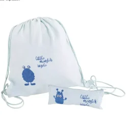 Hot Mochila de cuerdas y estuche Light Blue Organización|Telas, Sedas Y Fieltro