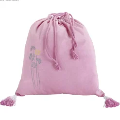 New Mochila saco de algodón blanco Organización