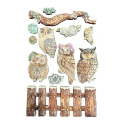 Best Molde de silicona Búhos The Owl's House 15x21cm Herramientas Para Modelado