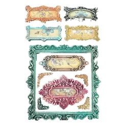 Clearance Molde de silicona Etiqueta Gótica Master of Magic A5 Herramientas Para Modelado