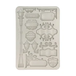 Best Molde de silicona Farolas y Carteles Art of Travelling A5 Herramientas Para Modelado