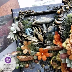 Hot Molde de silicona Nature Academia Herramientas Para Modelado