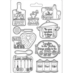 Hot Molde Flexible Accessories Casa Granada 21x29cm Herramientas Para Modelado|Pastas Moldeables