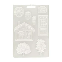Online Molde flexible Cabaña Alterego A5 Herramientas Para Modelado|Pastas Moldeables