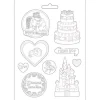 Outlet Molde Flexible Castle and Cake Sleeping Beauty 21x29cm Pastas Moldeables|Herramientas Para Modelado