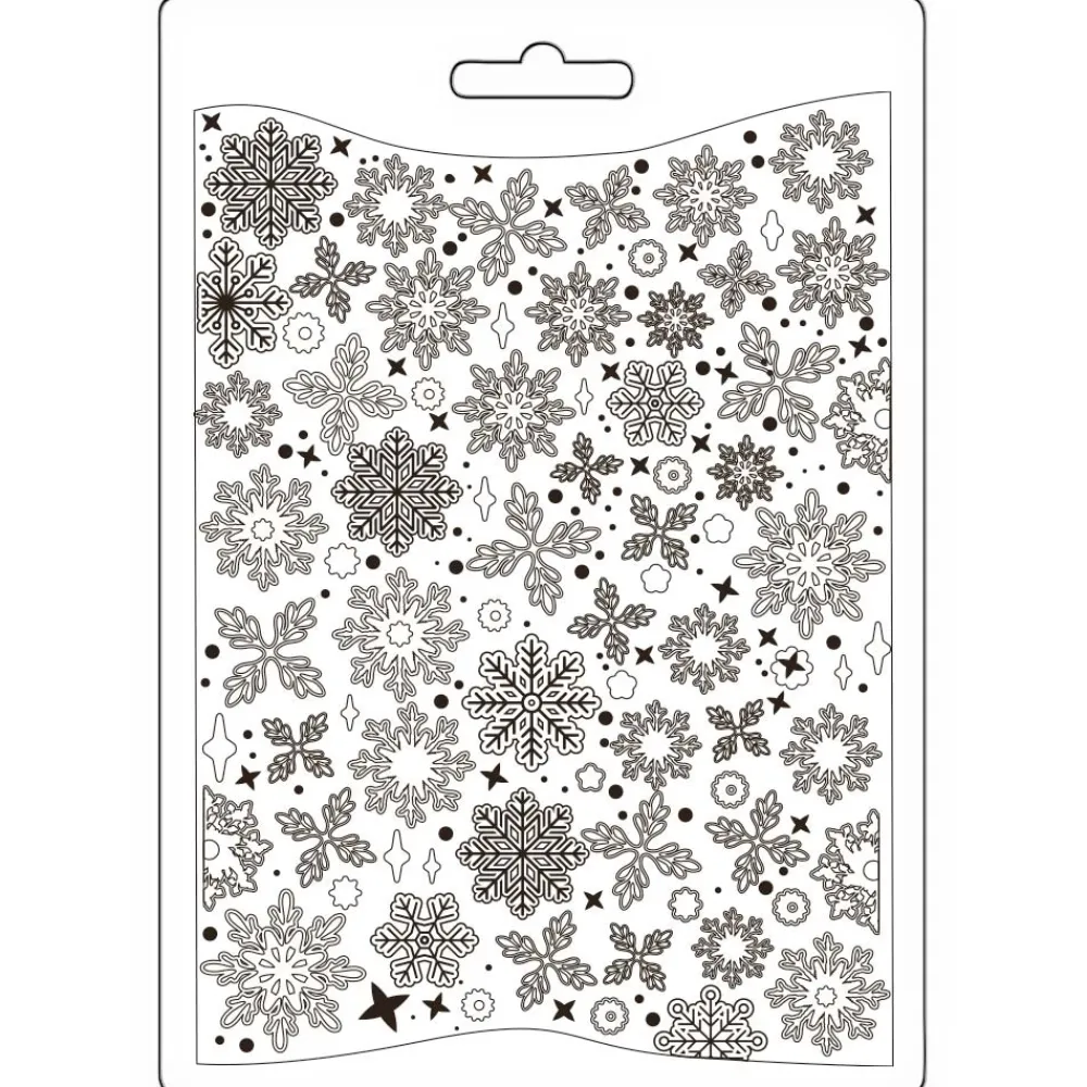 Clearance Molde flexible Copos de nieve Dewdrops A5 Herramientas Para Modelado