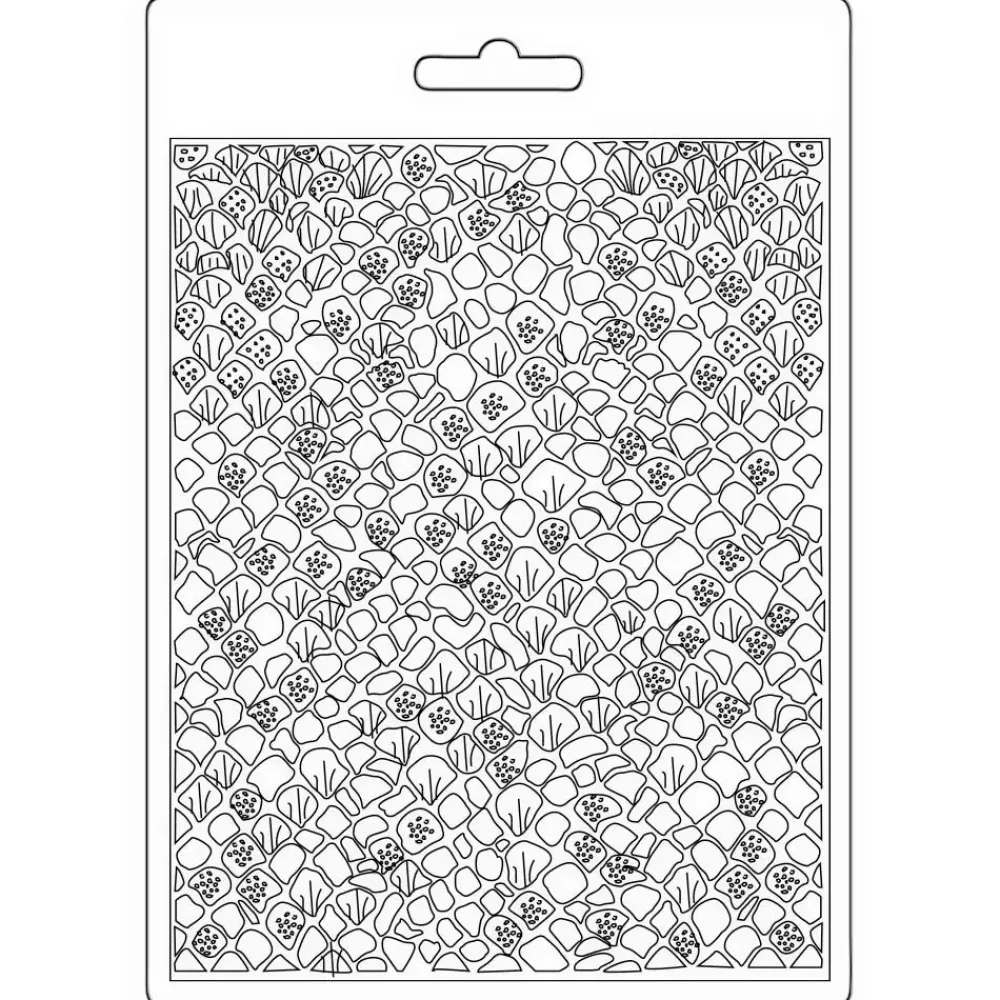 Sale Molde Flexible Escamas de Sirena Songs Of The Sea 15x21cm Herramientas Para Modelado