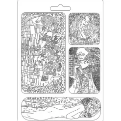 Molde Flexible Masterpieces Klimt 21x29cm Herramientas Para Modelado|Pastas Moldeables