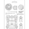 Outlet Molde Flexible Puerta Magic Forest 21x29cm Herramientas Para Modelado|Pastas Moldeables