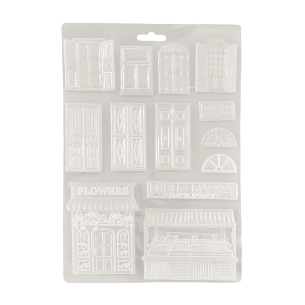 Clearance Molde flexible Puertas y Ventanas Art of Travelling 21x29cm Herramientas Para Modelado