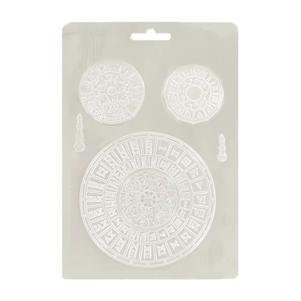 Molde Flexible Relojes Venice City Of Art 15x21cm Herramientas Para Modelado