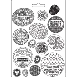 Online Molde Flexible Round Patterns Klimt 21x29cm Herramientas Para Modelado|Pastas Moldeables