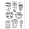 Online Molde Flexible Tribal Masks Savana 21x29cm Herramientas Para Modelado|Pastas Moldeables