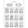 Outlet Molde Flexible Zodiac Cosmos Infinity 21x29cm Herramientas Para Modelado|Pastas Moldeables