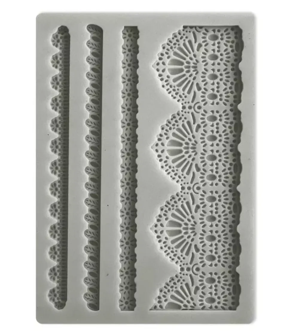 Sale Molde Laces and borders Sunflower Art A6 Herramientas Para Modelado