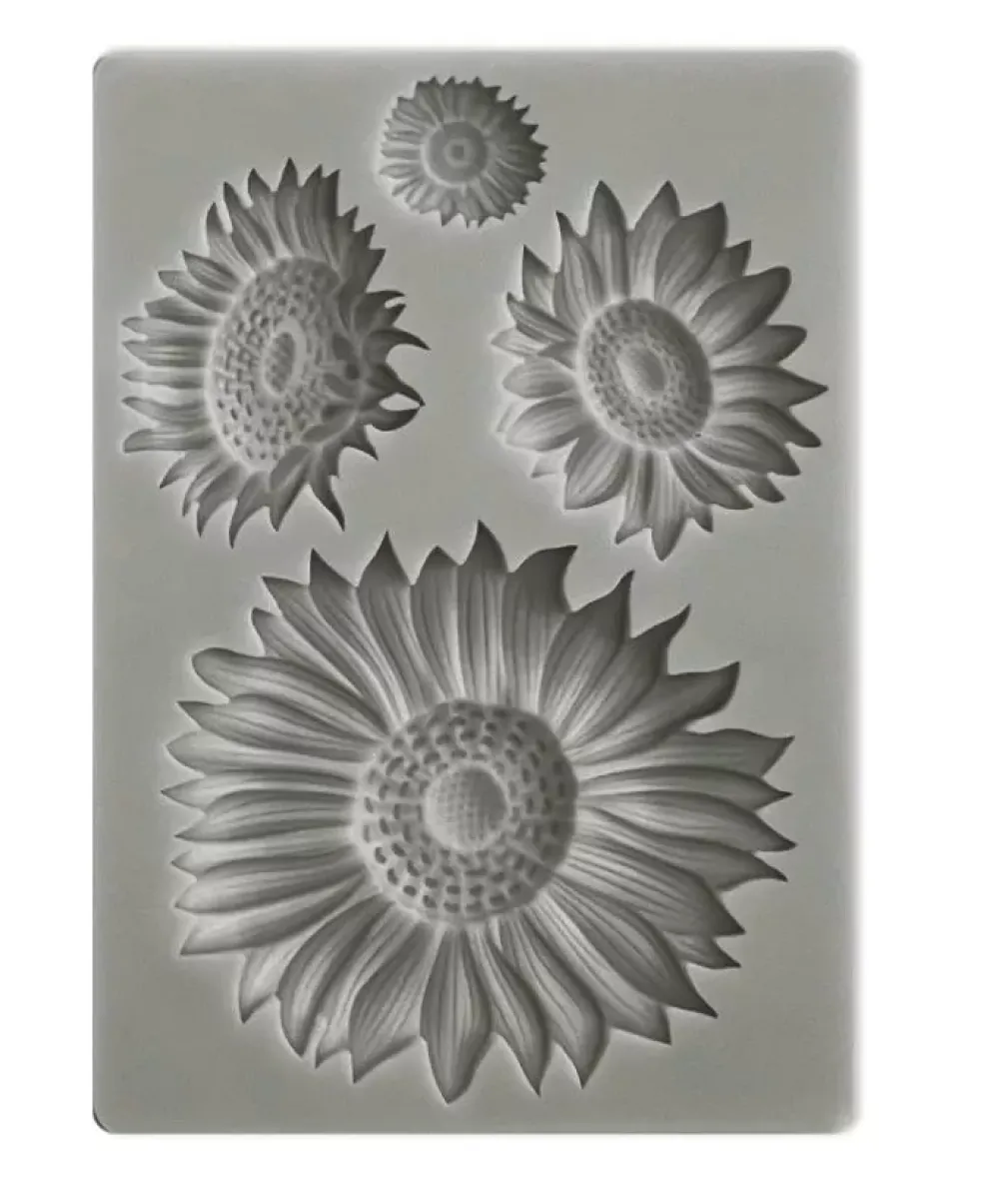 Discount Molde Sunflowers Sunflower Art A6 Herramientas Para Modelado
