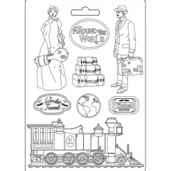 Online Molde Tren Around the World A5 Herramientas Para Modelado