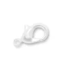 Online Mosquetón Plateado 12mm Bisutería
