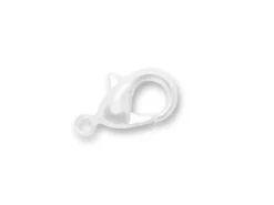 Online Mosquetón Plateado 12mm Bisutería