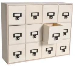 Hot Mueble cajonera de madera Organización