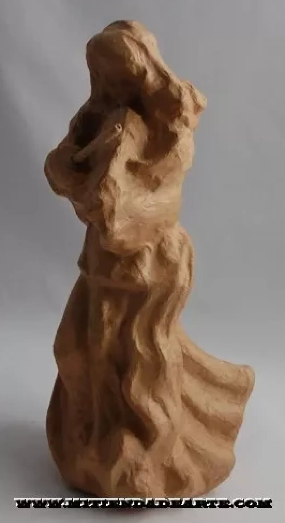 Sale Ángel de pie con violín de cartón Cartón Y Papel Maché|Navidad