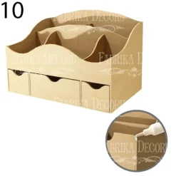 Discount Organizador para escritorio con cajones en DM Organización